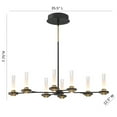thumbnail image 6 of Eurofase Lighting - Torcia - 480W 16 LED Chandelier In Traditional Style-7.5, 6 of 7