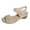 Khaki, variant on Rokment Women's Pearl Wedge Heels Dressy Sandals 2026 Elegant Casual Leather Open Toe Ankle Strap Comfortable Platform Dress Summer Shoes for Ladies Light Green Size 8.5