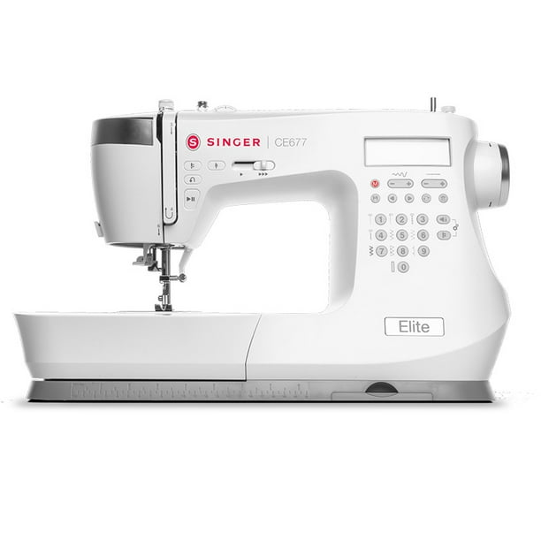 Máquina de Coser Electrónica Singer Elite CE677 SINGER Máquina de coser computarizada Elite CE677