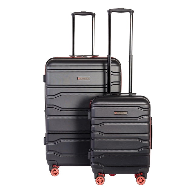 Ensemble de Valises Rigides Radius, 2 Valises : Grand Valise Enregistré de 28 Pouces et Valise à Main