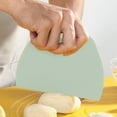 thumbnail image 6 of Dough Scraper with Measuring Marks, Multi-Purpose Flexible Plastic Bench Scraper – Acrylic Bread/Patisserie/Pizza Cutter, Kitchen Baking Tool, 6 of 6