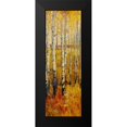 thumbnail image 2 of OToole, Tim 7x14 Black Modern Framed Museum Art Print Titled - Custom Vivid Birch Forest II (ASH), 2 of 5