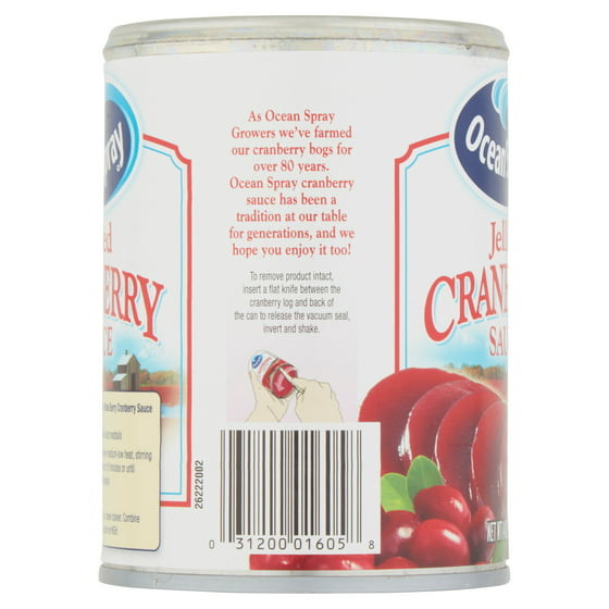 Ocean Spray Cranberry Sauce Recipe On Bag