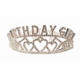 thumbnail image 6 of Meant2Tobe | Birthday Decoration Birthday Crown Its My Birthday White Satin, 6 of 7
