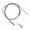 Silver, variant on Metal Spring Drain Cleaner with Handle at One End Durable and Flexible Design and Suitability for Various Drains