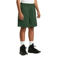 thumbnail image 4 of Sport-Tek Classic Mesh Short (YST510) Forest Green, S, 4 of 6