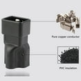 thumbnail image 4 of Computer Power Adapter, 20A 125V 2500W Insulating IEC320 C20 To Nema 5-15 20R Power Adapter  for Laptop, 4 of 8