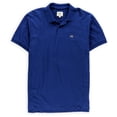 thumbnail image 1 of Ecko Unltd. Mens Wallburner Solid Color Rugby Polo Shirt, Blue, X-Small, 1 of 1