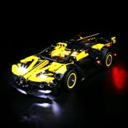 YEABRICKS LED Lighting Kit Compatible with LEGO Technic Bugatti Bolide 42151 Building Toy Set(Not Include the Model)