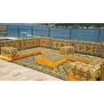 thumbnail image 5 of Yellow Arabic Floor Sofa, Diwan Sofa, Turkish Sofa Seating , Arabic Majlis Set, Floor Cushions, Modular Sofas, Seating Floor Cushion, 5 of 5