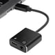 thumbnail image 1 of Adaptador de carga de auriculares, 2 en 1 Tipo C Carga Audio Adaptador de carga de audio Cable adaptador de carga de auriculares Integración perfecta, 1 of 8