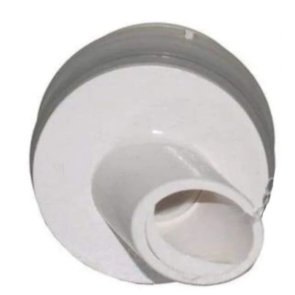 Hot Tub Compatible With Dimension One Spas Hydro-Air Magna'ssage Single Port Rotating Insert, White DIM01510-163W