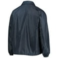 thumbnail image 4 of Men's Navy Tennessee Titans Coaches Classic Raglan Full-Snap Windbreaker Jacket, 4 of 4