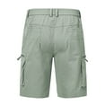 thumbnail image 5 of Men's Hiking Cargo Shorts Outdoor Travel Shorts for Men with Multi Pocket for Fishing Camping Casual Golf Greygreen 32, 5 of 6