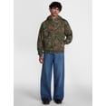 thumbnail image 2 of No Boundaries Holiday Boxy Fit Oversized Fleece Hoodie, Men's Sizes XS-4XLT, 2 of 5
