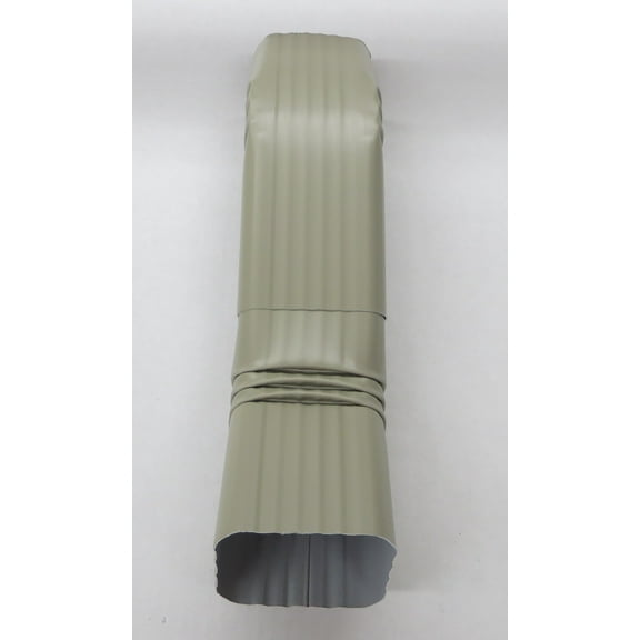 Aluminum Offset Downspout Elbow (2x3 A, CLAY)