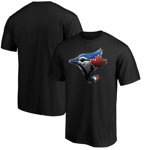 Men's Black Toronto Blue Jays Midnight Mascot T-Shirt