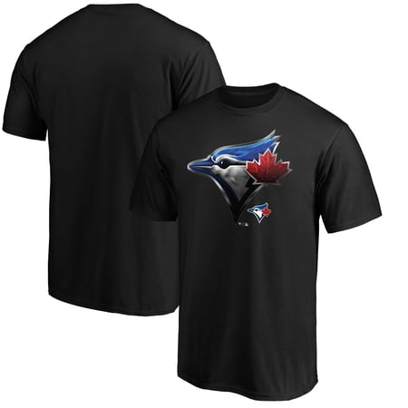 Men s Black Toronto Blue Jays Midnight Mascot T-Shirt