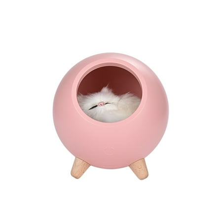 

Cat Pet House Ambience Lamp USB Charging Cute Cartoon MINI LED Night Light