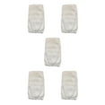 thumbnail image 3 of Transemion Chaussettes Hautes Chaudes et Douces pour une Sensation Douce et Confortable Acrylique Blanc 5Set, 3 of 6