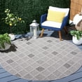 thumbnail image 6 of SAFAVIEH Global Cainneach Diamond Area Rug, Grey/Ivory, 4' x 6', 6 of 9