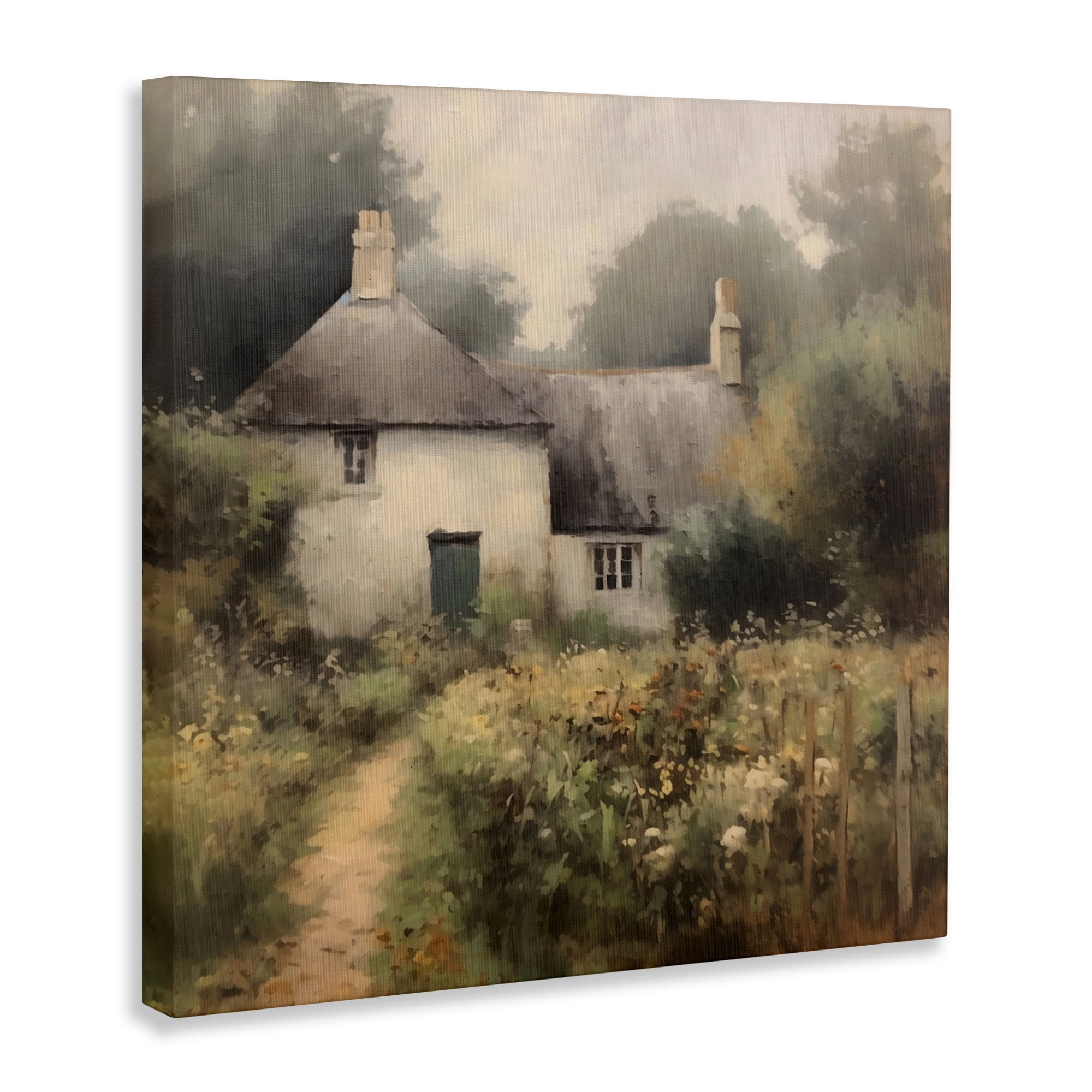 Stupell Industries Cottage Comfort in Summer Garden Canvas Wall Art, design by Creative Studio
