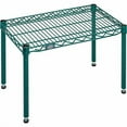 thumbnail image 2 of Nexel Poly-Green Wire Dunnage Rack - 30""W x 14""D x 14""H, 2 of 3