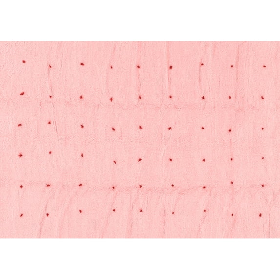 Ahgly Company Indoor Rectangle Solid Red Modern Area Rugs, 8' x 10'