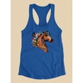 thumbnail image 3 of Portrait Of A Horse Racerback Tank Women -SPIdeals Designs, Female XX-Large, 3 of 4