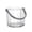 Clear, variant on Transparent Ingot Ice Bucket,Acrylic Champagne Ice Bucket, Champagne Bucket Chiller, Thick Clear Beverage Tubs with Handle, Thick Cooler Bucket for Bar, Home, Parties