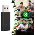 thumbnail image 5 of Adaptateur Sans Fil pour Manette Xbox Fonctionne avec Windows 10 Pcs Portable Compatible avec Xbox One Xbox Series X Xbox One X S Manette Elite Series, 5 of 5