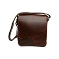 thumbnail image 1 of Bolso CRUZADO unisex de piel Castelli Leather Authentic CON TAPA de resaque, 1 of 3
