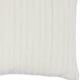 thumbnail image 3 of HomeRoots 522732 22 x 22 in. White Linen Striped Zippered Pillow, 3 of 3