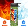 thumbnail image 6 of Pofeuu Halloween Monster Gnome Print 18oz Sports Insulated Kettle, Sports Bottle Water Bottles For Men Women For Gym Hiking Camping Running Mountain Bike Outdoor Sports, 6 of 8