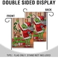 thumbnail image 4 of Merry Christmas Home Decorative Garden Flag Christmas Max Dog, Xmas Gifts House Yard Santa Fireplace Outside Decor, Winter Holiday Farmhouse Outdoor Small Decoration Double Sided 12 x 18, 4 of 6
