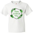 thumbnail image 3 of Inktastic Happy St. Patrick's Day Clovers Youth T-Shirt, 3 of 5