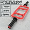thumbnail image 3 of Synergee Red Tricep Bar 25 lbs fo Maximum Gains & Comfort for Extensions, Curls, & Pressing Workouts, 3 of 7