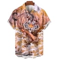 thumbnail image 5 of Camisetas con estampado 3D de animales para hombre, camisetas con estampado de tigre y bestia feroz, camisetas casuales de manga corta de gran tamaño para hombre, ropa de calle, 5 of 5