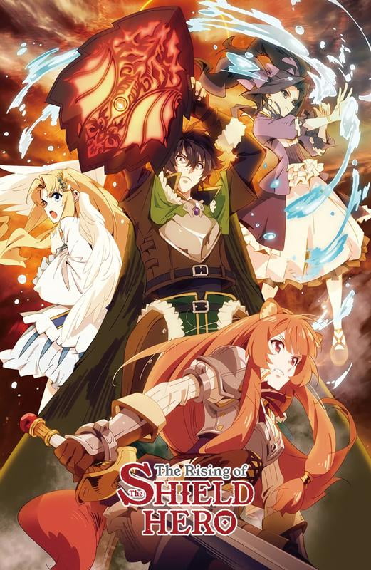 Poster anime tate no yuusha no nariagari