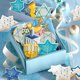 thumbnail image 5 of 4 cortadores de galletas de acero inoxidable para Hanukkah, moldes para menorá, 5 of 7
