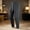 Dark Gray, variant on Mens Gym Pants with Zipper Pockets Autumn Winter Running Elastic Waisted Drawstring Straight Leg Joggers Bottoms Comfy Athletic Active Sports Trousers