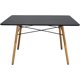 thumbnail image 5 of Mesa Estilo Eames Comedor Negro Rectangular MUNDO IN Hogar, 5 of 7