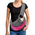thumbnail image 3 of Mochila Cangurera Transportadora Mascotas 39x21 cm Rosa Cladd Mx Transportadora Rosa, 3 of 3