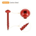 thumbnail image 4 of #8x1-1/2" Pocket Hole Screws, 50 Pack Square Drive Self Tapping Wood Screws, Red, 4 of 6