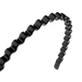 thumbnail image 3 of Zig Zag Banda para el cabello Toothed Wave Headband Mujeres Hombres Niñas Accesorio para el cabello Negro Sunnimix Diadema Zig Zag para mujer, 3 of 7