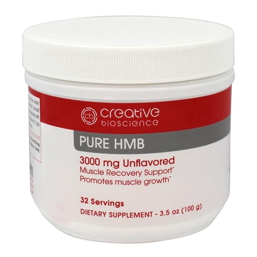Creative Bioscience Pure HMB Powder, 32 Servings