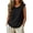 Black-tank top, variant on Ruffle Sleeve Tank Top Women Loose Fashion Comfy Undershirts Sleeveless Summer Casual Blouse