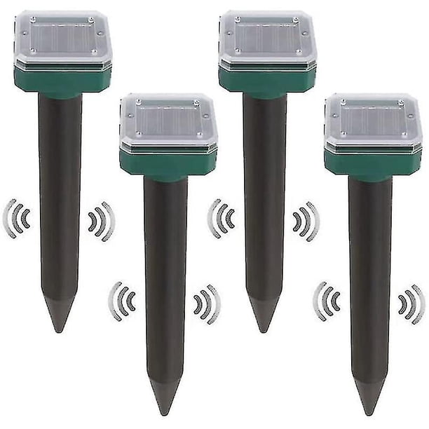 4 piezas de repelente solar de serpientes para exteriores, repelente de serpientes ultrasónico solar, repelente de serpientes para exteriores. Teléfono móvil Teléfono móvil Accesorios para teléfonos móviles