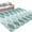 Green, variant on Area Rugs 3'x5', Purple Boho Flowers Carpet Runner Indoor Outdoor Rugs Home Decor Aesthetic, Modern Luxurious Geometric Floral Non Slip Mats Washable Accent Rug for Living Room Bedroom