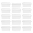 thumbnail image 1 of ColoMX Cajas de paquete de pastel de 20 piezas de 20 piezas Cajas de pastel frescas Cajas de pastel de bricolaje Cajas de pastel de plástico, 1 of 8